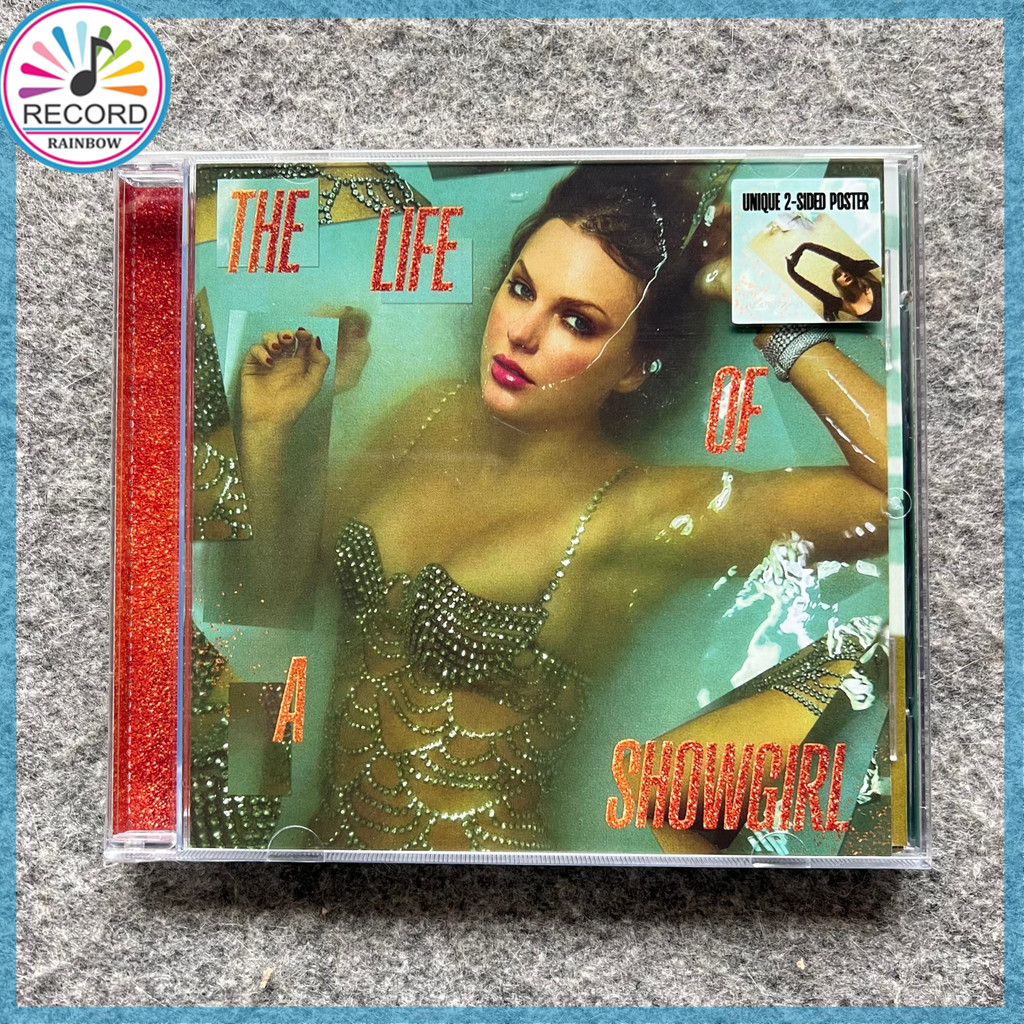 Taylor Swift The Life Of A Showgirl Posters 2025 Original New CD Album [Sealed] Brand New