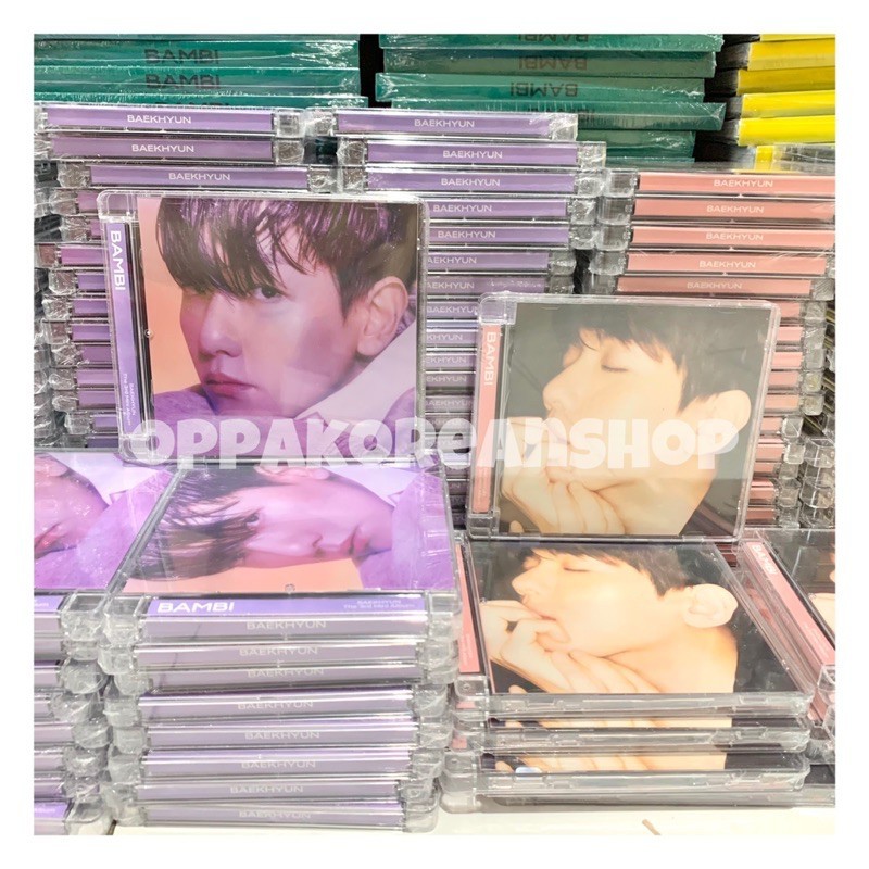[READY] EXO Baekhyun Bambi Jewel Case อัลบั้มปิดผนึก (DREAMY/MISTY)