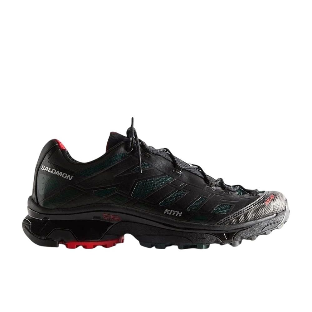 KITH × Salomon XT-4K BlackScarabFiery Red Unused