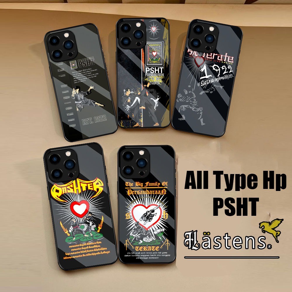 ALL TYPE CASE GLOSSY GLASS PSHT MOTIF GLASS สําหรับ VIVO V27 5G V23 5G V23E V20 V29/S17 Y22 V20 SE Y