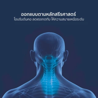 TEMPSoft หมอนGadget 3D ORTHOPEDICS Memory Foam Deep Sleep Pillow รองรับต้นคอ หลับลึกจริง