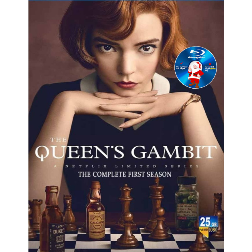 E-BLURAY TV SERIES The Queens Gambit (TV Mini Series 2 Disc) 2020 Anya Taylor-Joy Chloe Pirrie Bill 