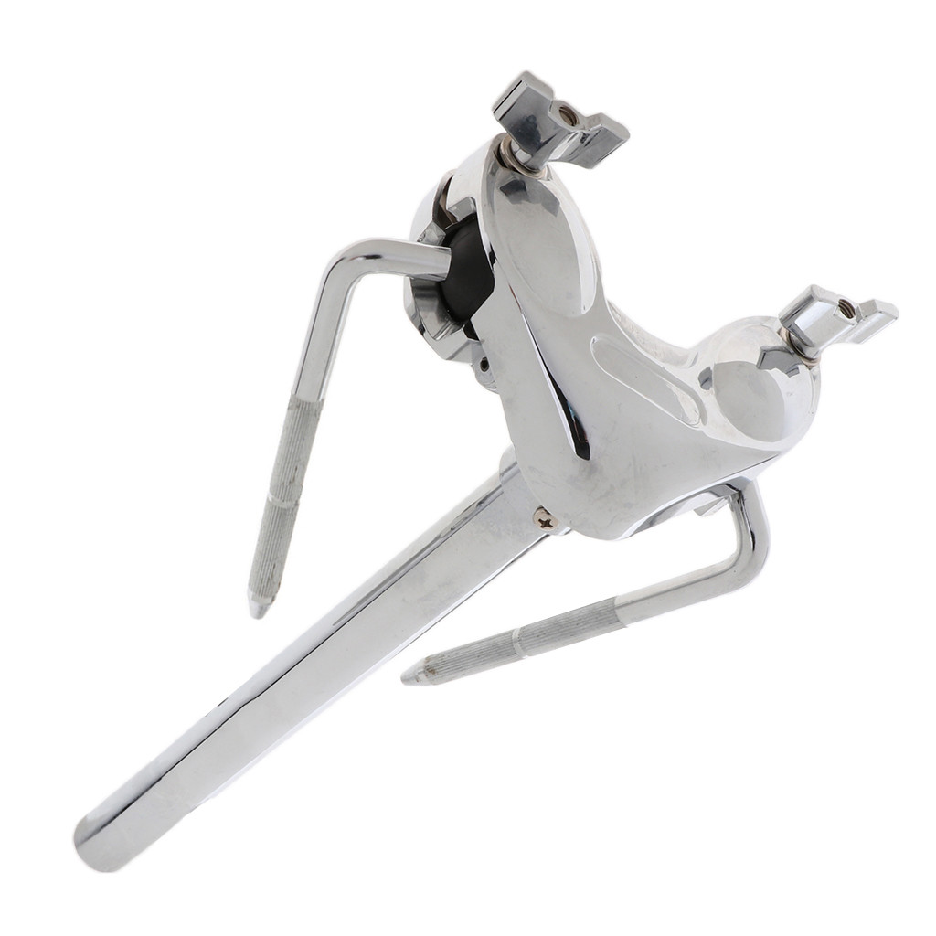 Lohobby Metal Drum Set Cymbals Clamp Holder Mount สําหรับชิ้นส่วนเครื่องมือเพอร์คัชชัน
