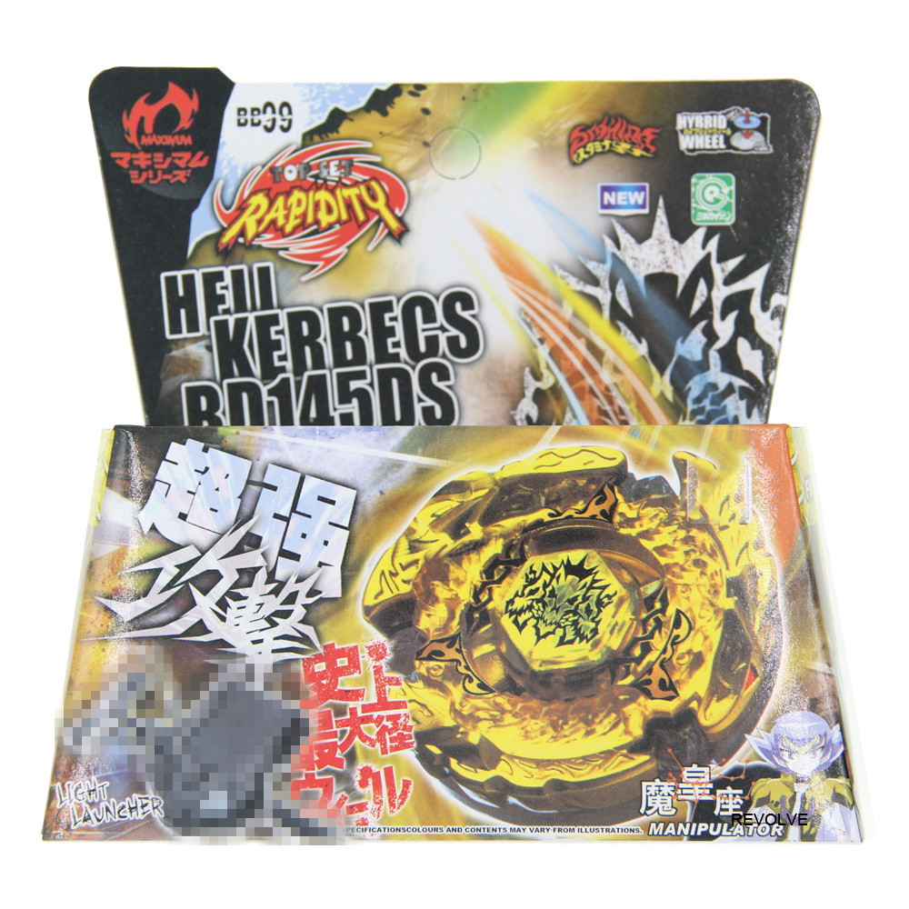 BX TOUPIE BURST BEYBLADE Spinning Top Hades Kerbecs / Hell Kerbecs Metal Masters 4D Spinning Top BB-