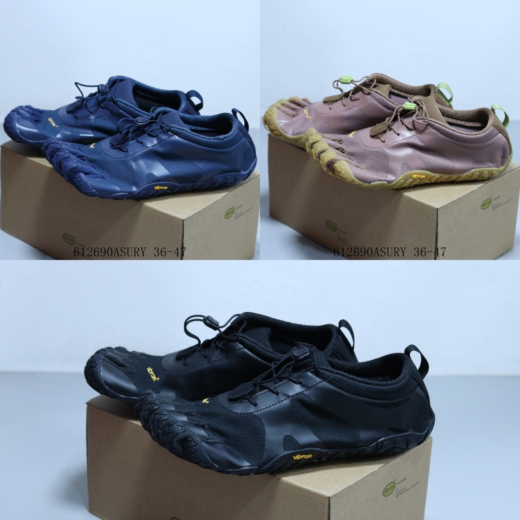 รองเท้าแตะFive Fingers Nin-Lo ของ VIBRAM สวมใส่ง่าย ทนทานต่อการลื่นไถล เหมาะสมากับฟิตเนสกลางแจ้ง, สเก็ตบอร์ด, กีฬา และการฝึกโยคะ