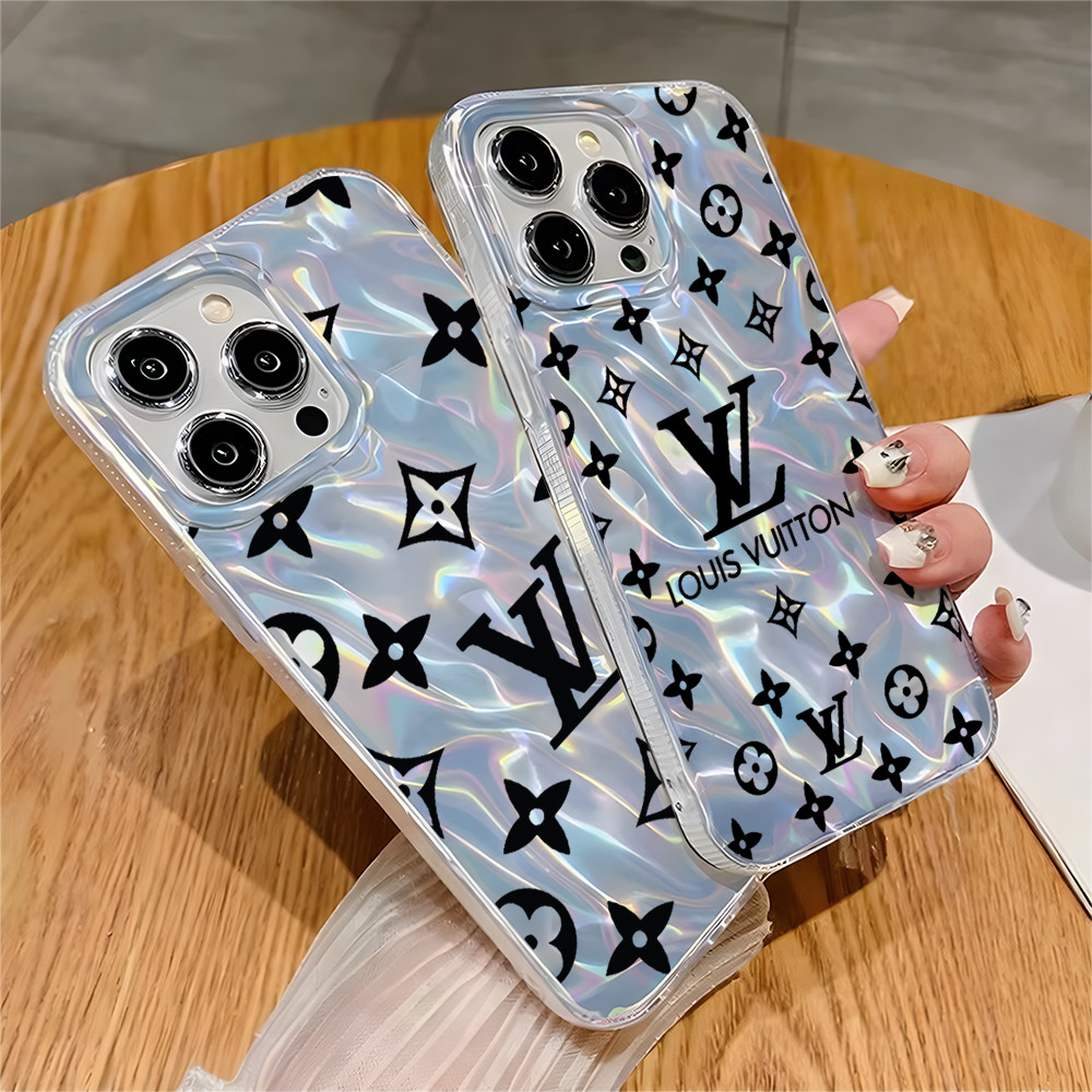 Louis Vuiton Casing เคสโฮโลแกรม SAMSUNG A36 5G/A56 5G A55 5G A54 5G A05 A05S A04 A04E A03 A50/A50S/A