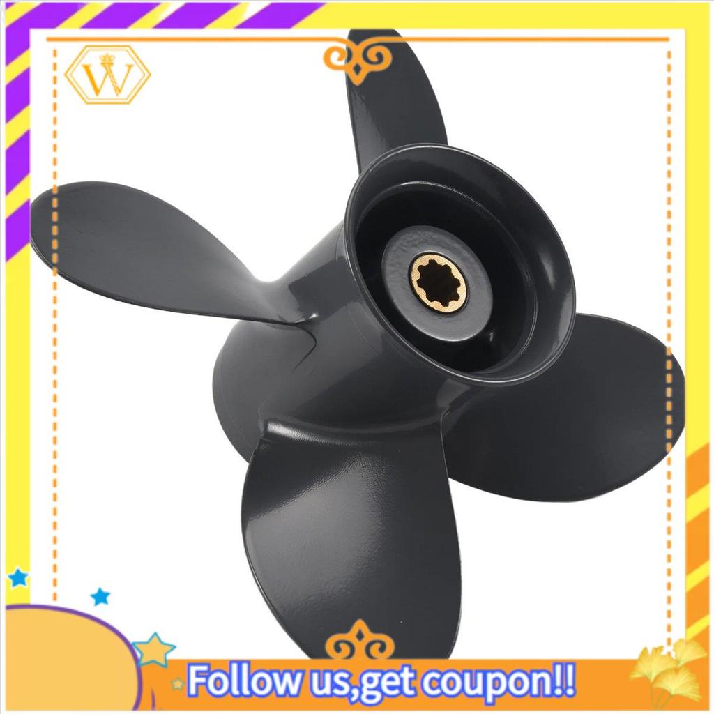9 1/4X11 เรือใบพัดนอก,สําหรับ 9.9HP F9.9 15HP F15C F15 F20 BF8D/BF9.9D BF9.9/BF15A BF15D/BF20