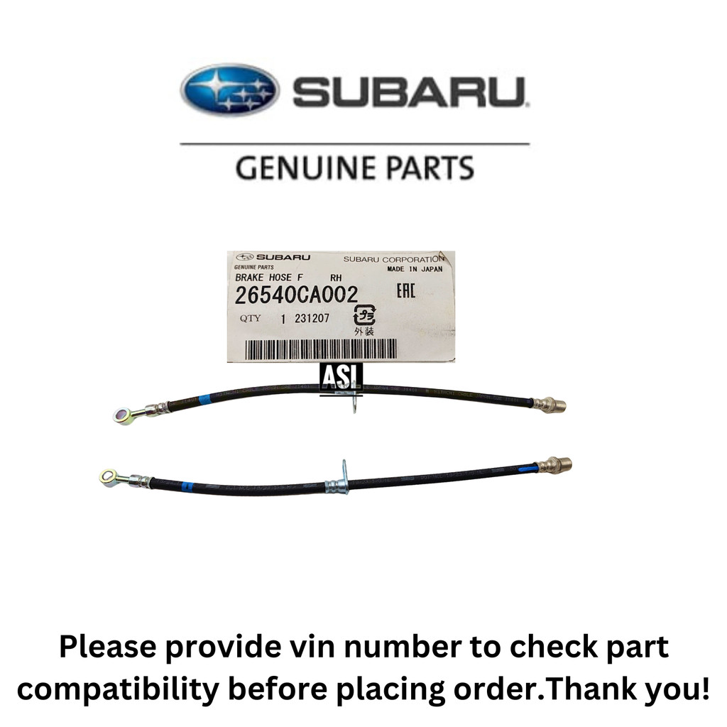 Subaru BRZ สายเบรค ZC6 Toyota GT86 ZN6 26540CA002 26540CA013 26541CA021 26541CA032