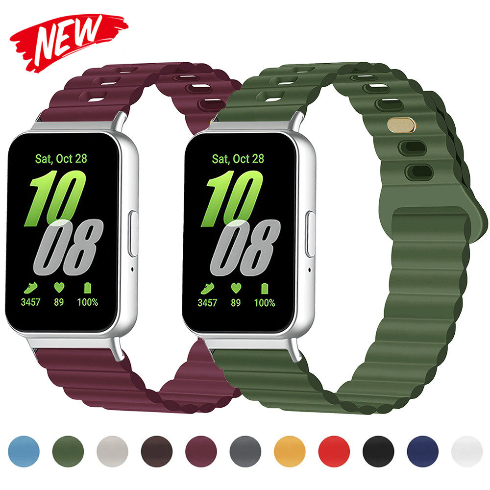 ซิลิโคนนุ่มสําหรับ Samsung Galaxy Watch Fit 3 Sport Strap สําหรับ Galaxy Fit 3