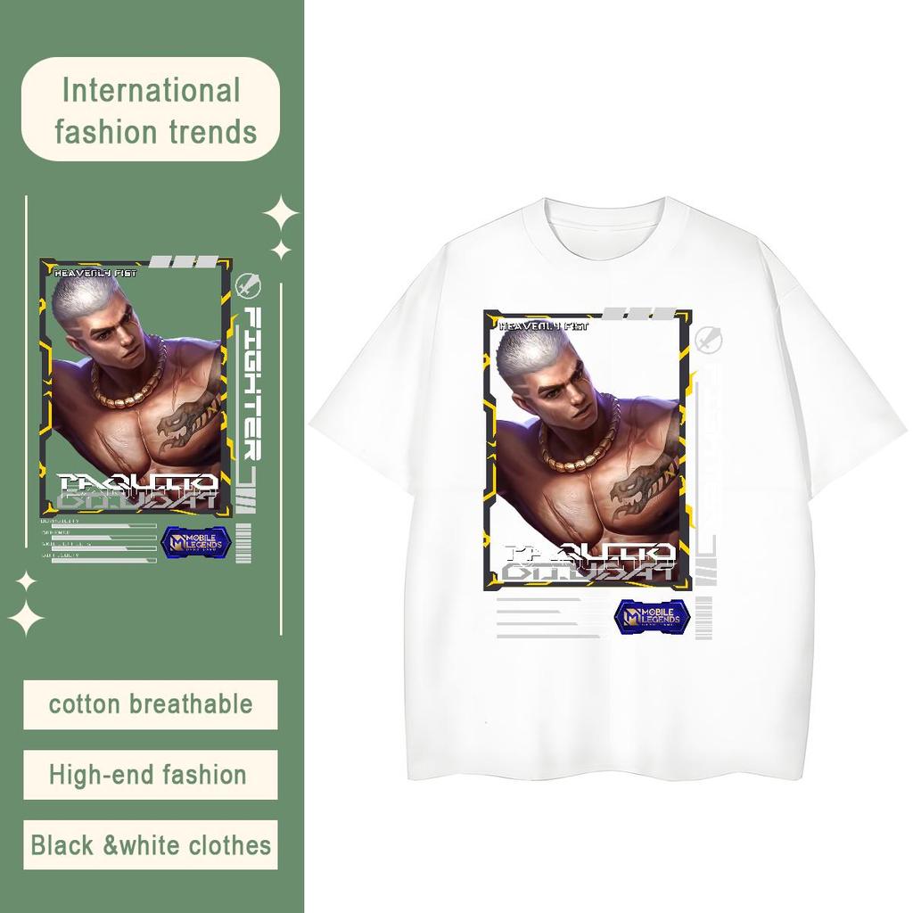 Lace-Up Back Detail Cubism-inspired short sleeves ❤️ Breathable Fashion Shirt For Man