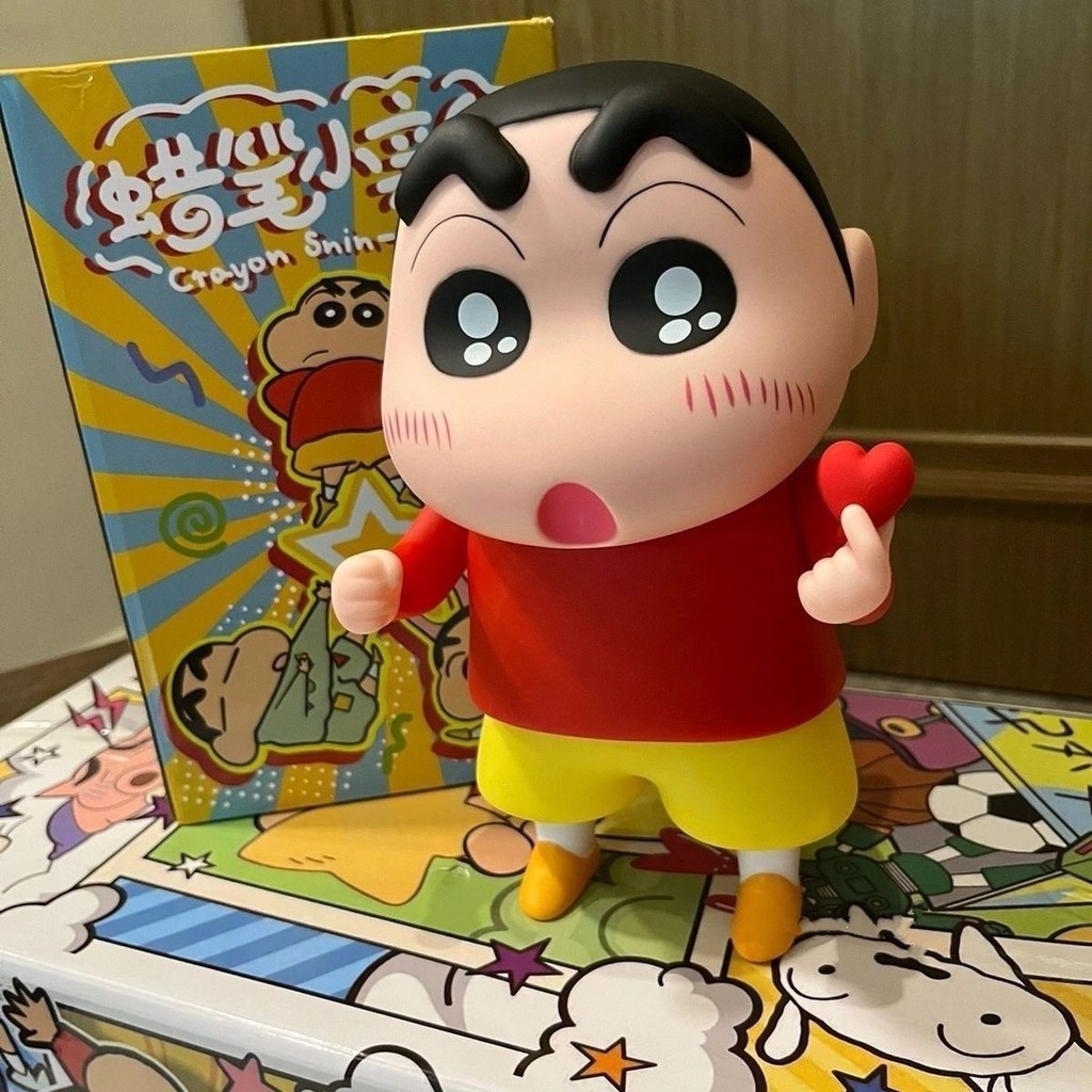 มือถือ Love Heart Bixin Shin-Chan Crayon Shin-Chan เครื่องประดับตุ๊กตาตุ๊กตาน่ารักเครื่องประดับบ้านว