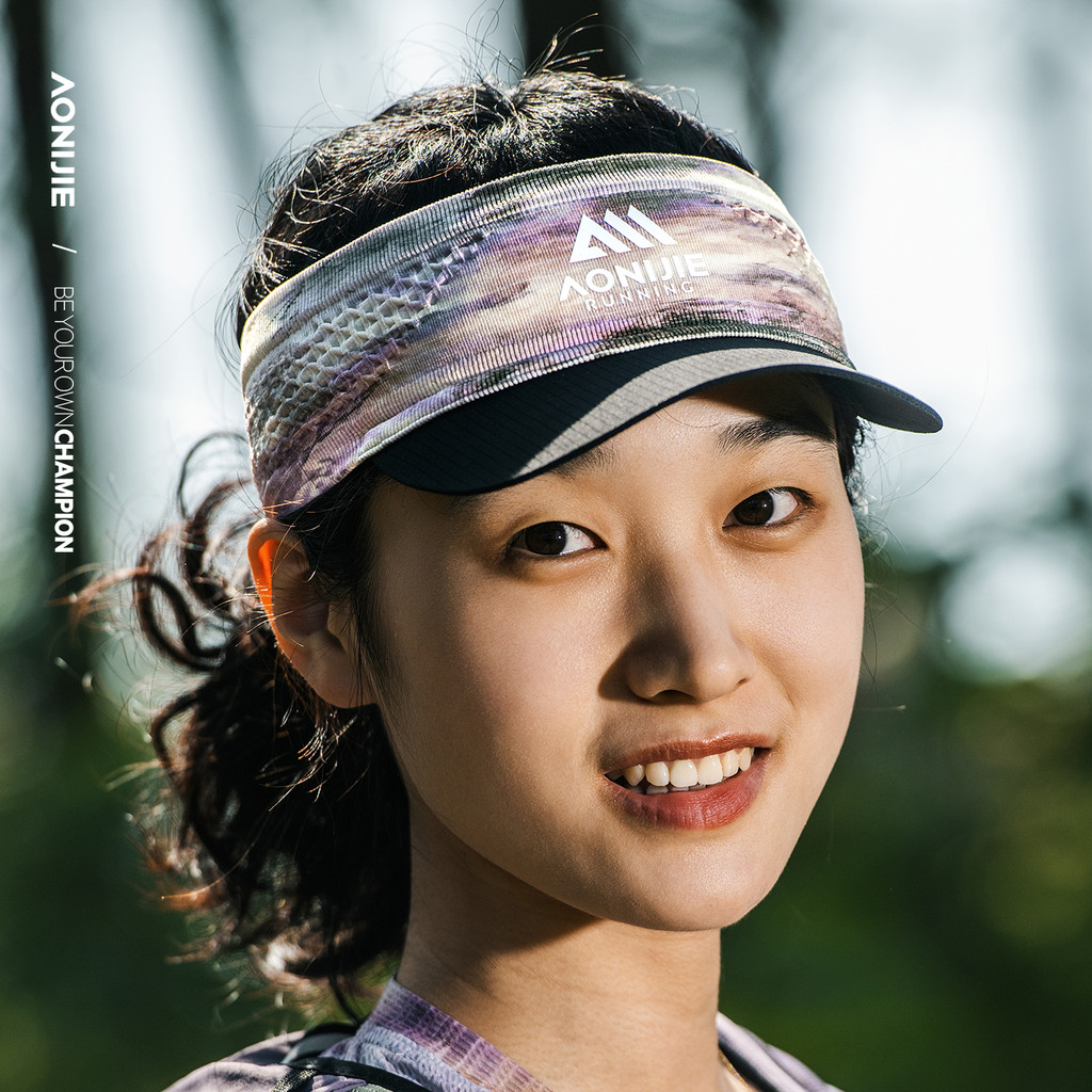 Aonijie หมวกเปล่าด้านบนกลางแจ้ง หมวก Topless ม่านบังแดดและ Quick-Drying หมวกดูดซับเหงื่อสําหรับหมวกว