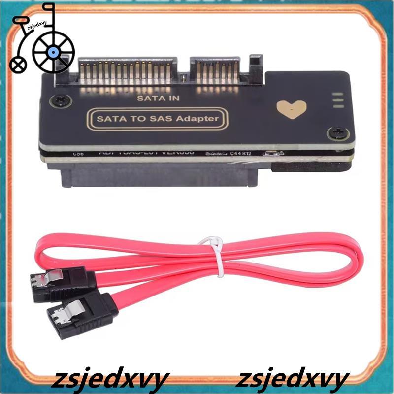 ถึง SAS HDD อะแดปเตอร์การ์ด 6Gbps 3.0 22Pin ถึง SAS 29Pin การ์ดขยายสําหรับ 2.5 "S HDD