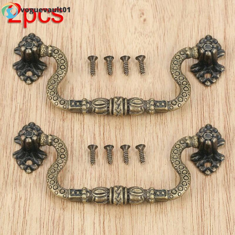 Pull Handles Knobs Door Cabinet Drawer Vintage Accessories Replacement