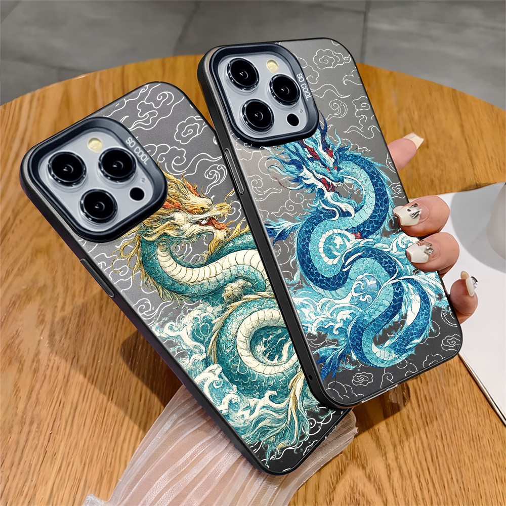 Dragon Case IMD Hybrid Casing Samsung A36 5G/A56 5G A16 A06 A35 5G A55 5G A54 5G A15 4G/5G A14 4G A1