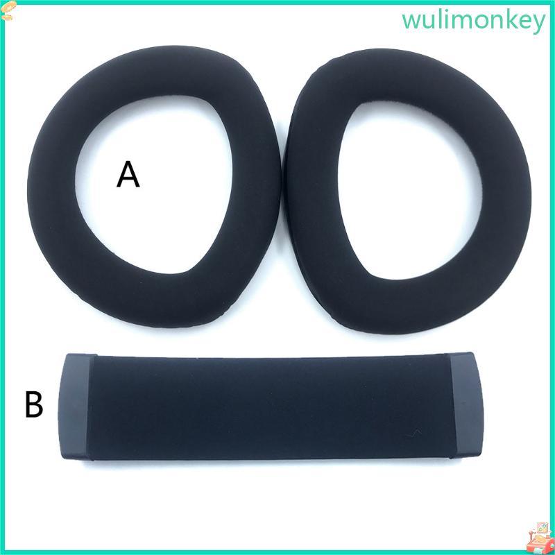 WU Qualified Ear Pads Soft Cushion Sleeves Headbeam สําหรับ HD800 HD800S