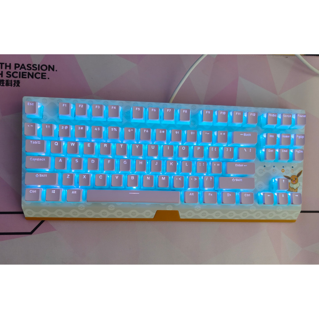 keycap gmk keycap Razer Razer Pokémon Pudding ปุ่มกดนมผิวคู่