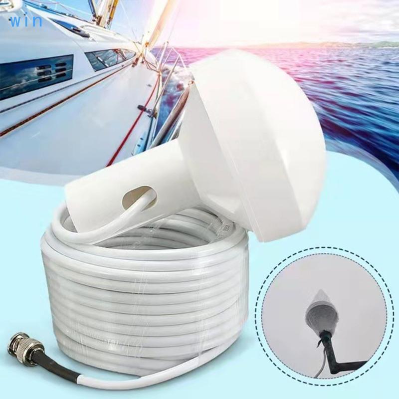 Win GPS Nautical Antenna 30dBi เสาอากาศนําทางสําหรับรถยนต์รถบรรทุกเรือยอชท์ทางทะเล