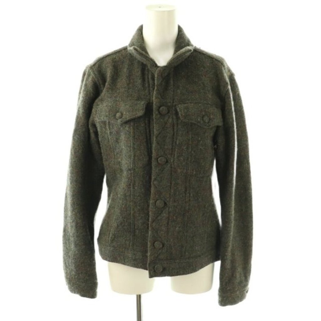 TROVE Jacket Shirt wool gray Direct from Japan Secondhand