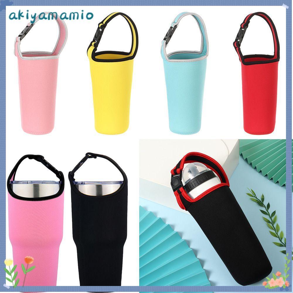 AKIYAMAMIO 30oz Cup Sleeve Accessories Cup Pouch Portable Carrier Tumbler Water Bottle Bag