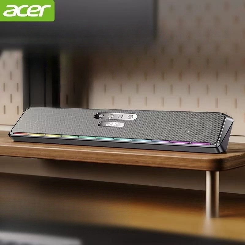 Acer เครื่องเสียงคอมพิวเตอร์ ลำโพงบลูทูธโน้ตบุ๊กตั้งโต๊ะ ซับวูฟเฟอร์บ้านอเนกประสงค์ คุณภาพสูง