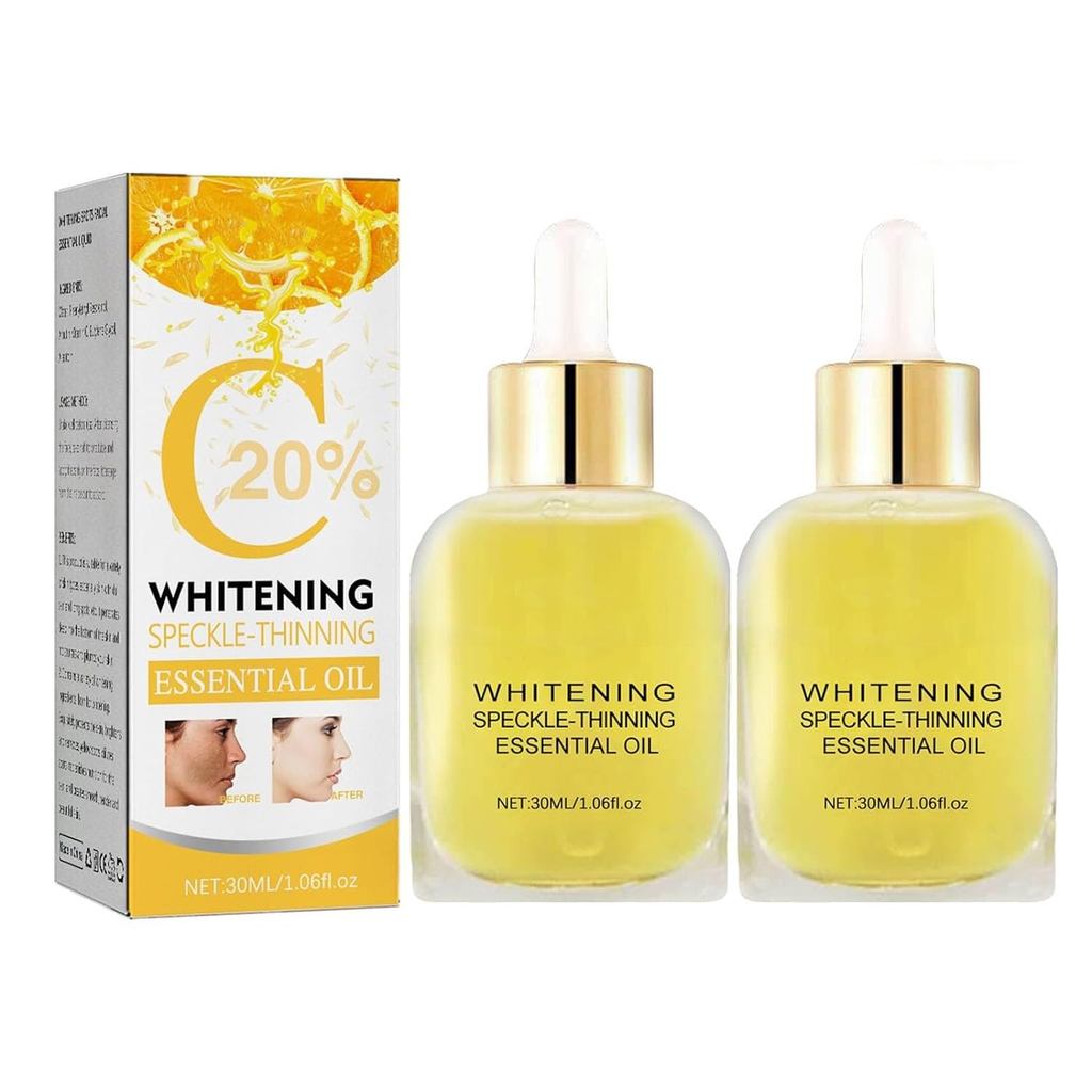Vitamin C Facial Serum,Melanin Correcting Essential Oil,Melanin Correcting Essence for Face & Body,B