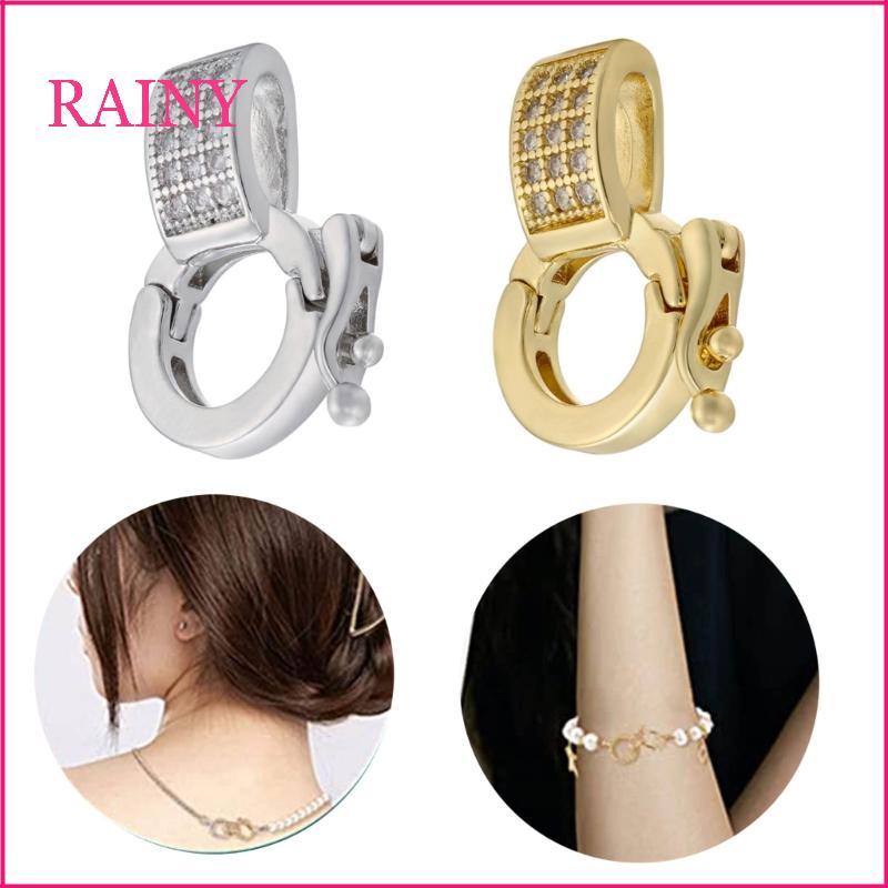 เครื่องประดับสำหรับวันฝนตก พับได้ พร้อมคลิปเปลี่ยนจี้ CZ และอะксเซสซอรี่เสริม