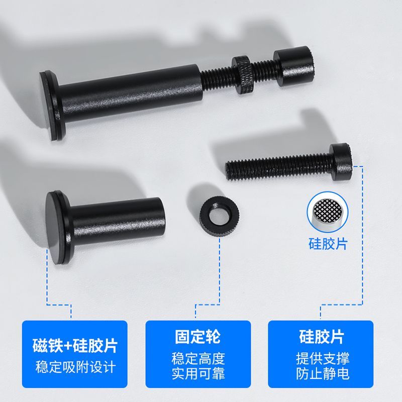 ผู้ถือการ์ดจอ ขนาดใหญ่รอบด้านล่างแม่เหล็กrtx4090กราฟิกการ์ด500กิโลกรัมด้านบนโลหะผสมกราฟิกการ์ดป้องกั