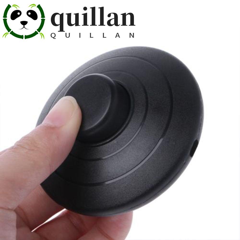 QUILLAN สวิตช์เท้ารอบเท้า LED แบบอินไลน์โคมไฟเปิด-ปิดควบคุมโคมไฟอินไลน์พลาสติกสีดําเหยียบสวิตช์ไฟ – โปรปัง