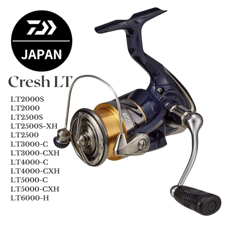 รอกตกปลา DAIWA 20 Crest LT - LT2000 / LT5000-CXH / LT2000S / LT3000-CXH / LT6000-H - ญี่ปุ่น