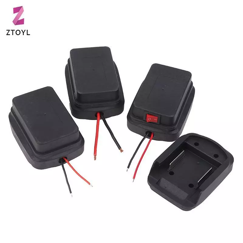 Null สําหรับ Makita 18V 21V ผู้ถือแบตเตอรี่เชื่อมต่อสายเคเบิลเครื่องมือเชื่อมต่ออะแดปเตอร์ DIY อะแดปเตอร์ฐาน null