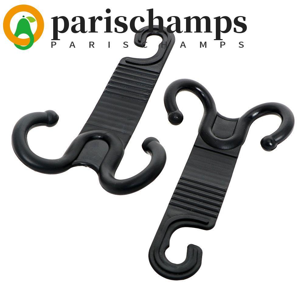 PARISCHAMPS Hook Car Supplies 2 ชิ้น Food Holder Double Hook Claw Type Seat Back Bag Clip