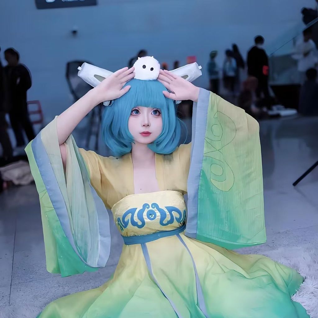 Cai Wenji cos เสื้อผ้า Original Skin Teana String Sound King Glory คอสเพลย์เครื่องแต่งกายชุดอะนิเมะ