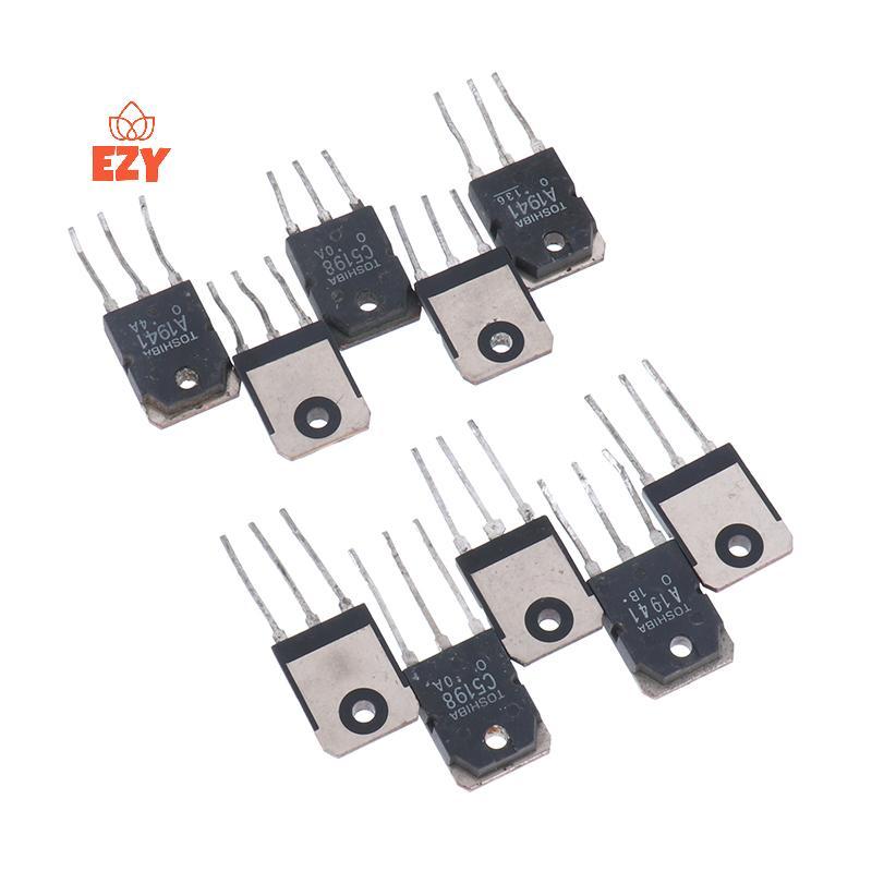 EZY 10PCS 5 คู่ 2SC5198 2SA1941 TO3P TO-3P ทรานซิสเตอร์เดิมแท้ใหม่