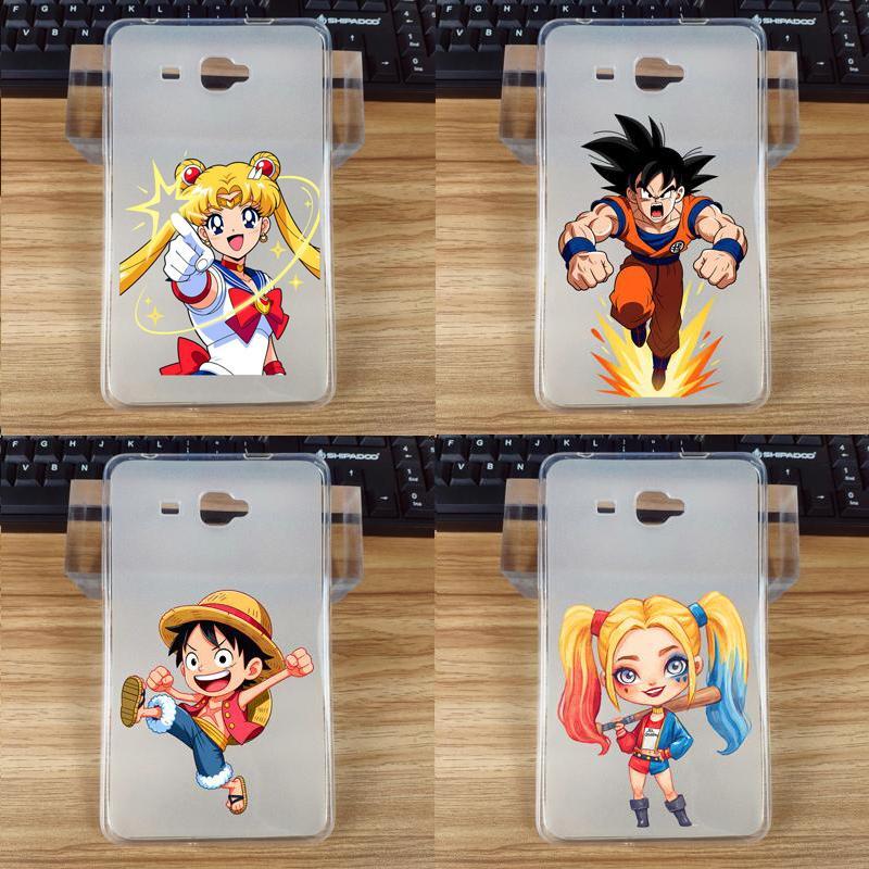 สําหรับ Huawei MediaPad T1 7.0 / T1 7.0 Plus T1-701u / T2 7.0 BGO-DL09 BGO-L03 Sailor Moon Goku Luff