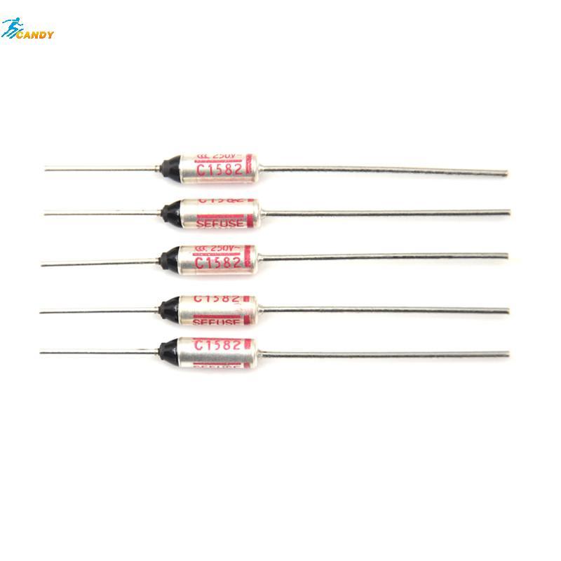 NDY 5 ชิ้น SF214E Sefuse Cutoffs NEC ฟิวส์ความร้อน 216°C 216 องศาเซลเซียส 10A 250V N
