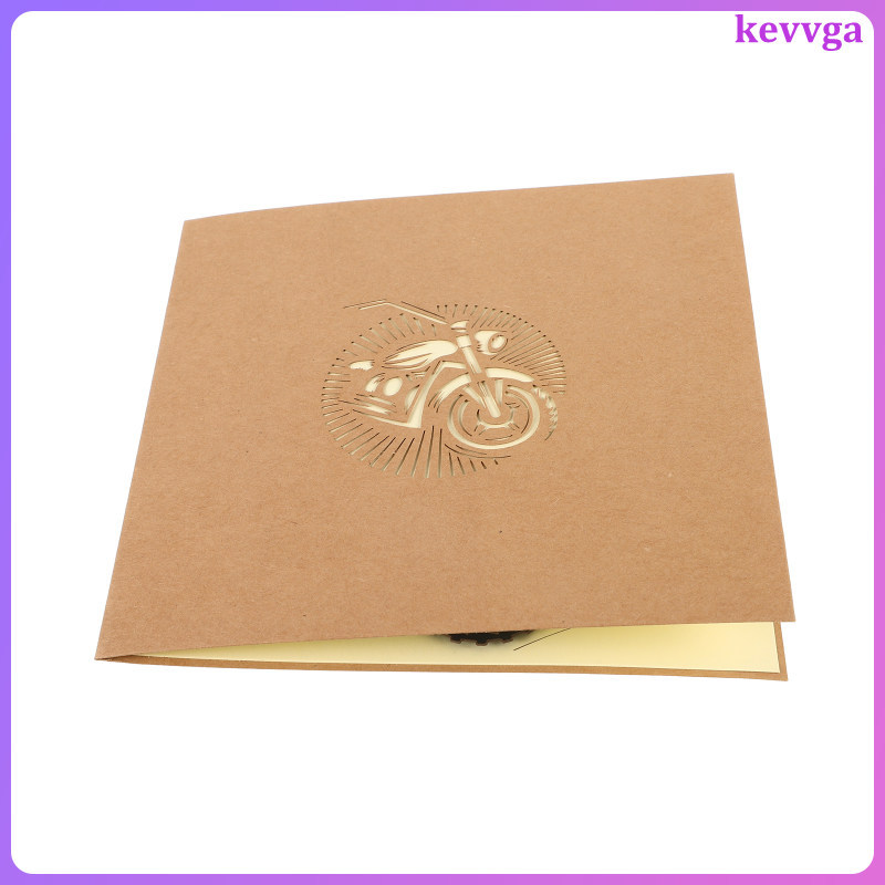 3 D Greeting Husband 3d Motorcycle Birthday Card Grandpa Fathers Anniversary kevvga