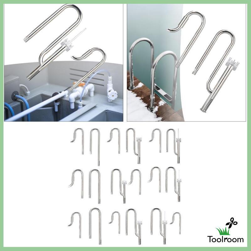 [Toolroom] ปรับ Rod Surface Skimmer Inflow Outflow Aquarium ท่อกรองสแตนเลสสําหรับกรองตู้ปลา