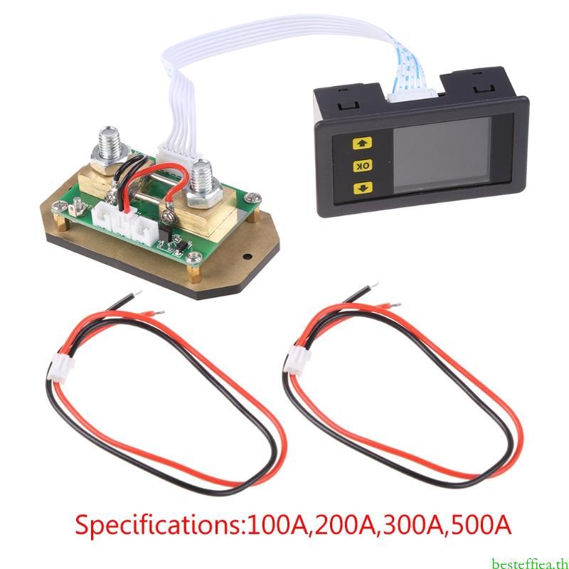 Beste Combo Meter เครื่องตรวจสอบกระแสไฟฟ้าแรงดันไฟฟ้า DC120V 100A 200A 300A 500A LCD
