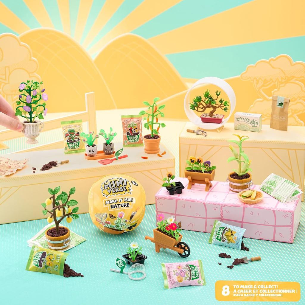 Miniverse Nature Series 3 Mystery Blind Box Plants Toy