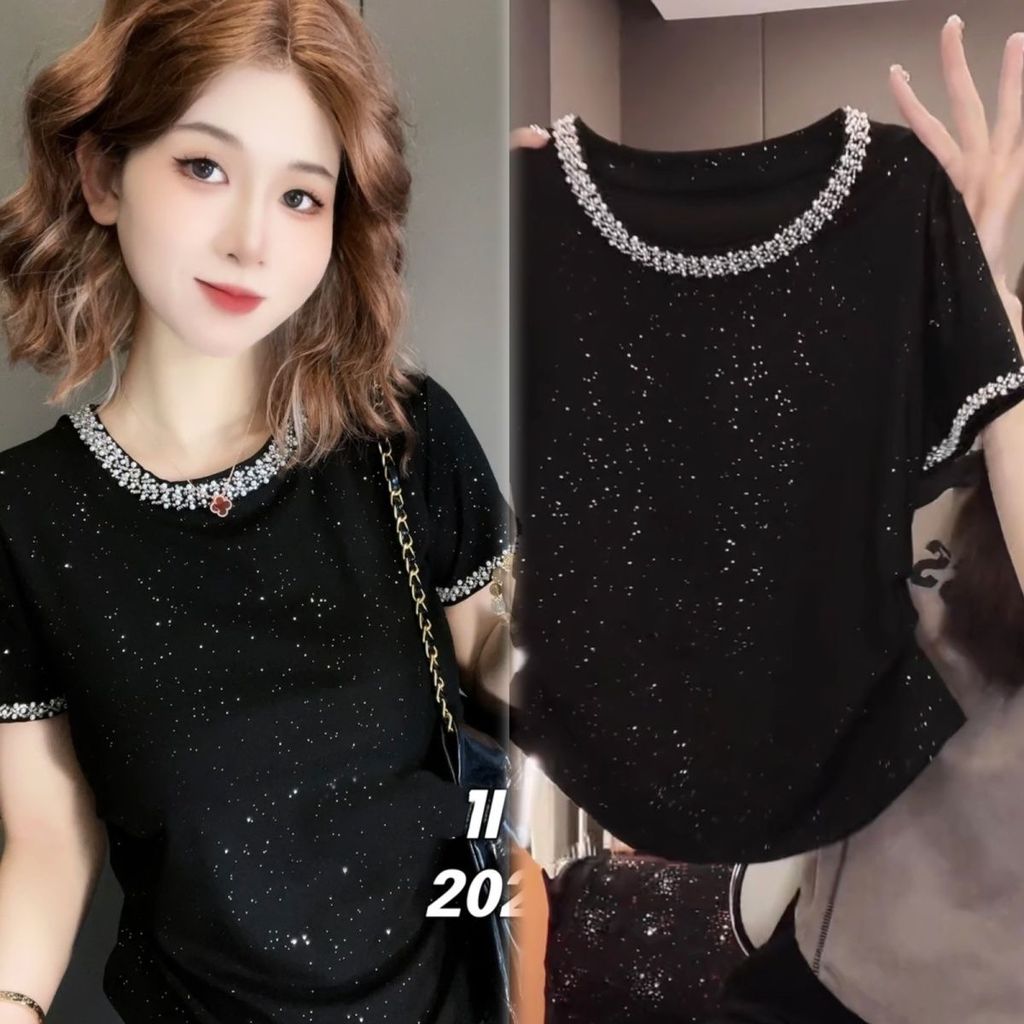 Slimmer ดูเอวแคบเงารอบคอของแท้ไหล่ T เสื้อยืดแขนสั้นผู้หญิงฝาครอบ Belly Top