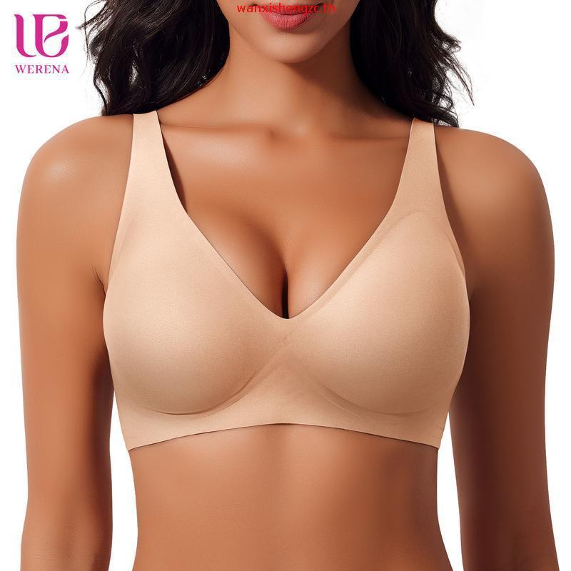 Wacoal ชุดชั้นเนียน บราไร้โครง Smart Size ฟองน้ำบาง รุ่น WB3Y34 สีดำ (BL)