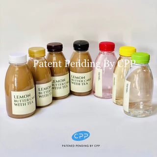 ใหม่!! ขวดพลาสติกใส PET ทรงกลม MaruBin 220 cc 220 ml 250 cc 250 ml ปากกว้าง พร้อมฝา