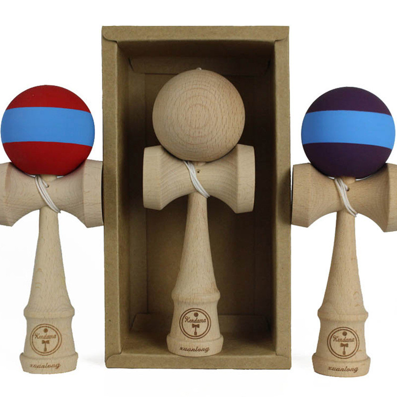 Kendama Japanese Kendama Kendama Sword Ball การแข่งขันการแข่งขัน Sun Moon Anti-slip Skill Ball