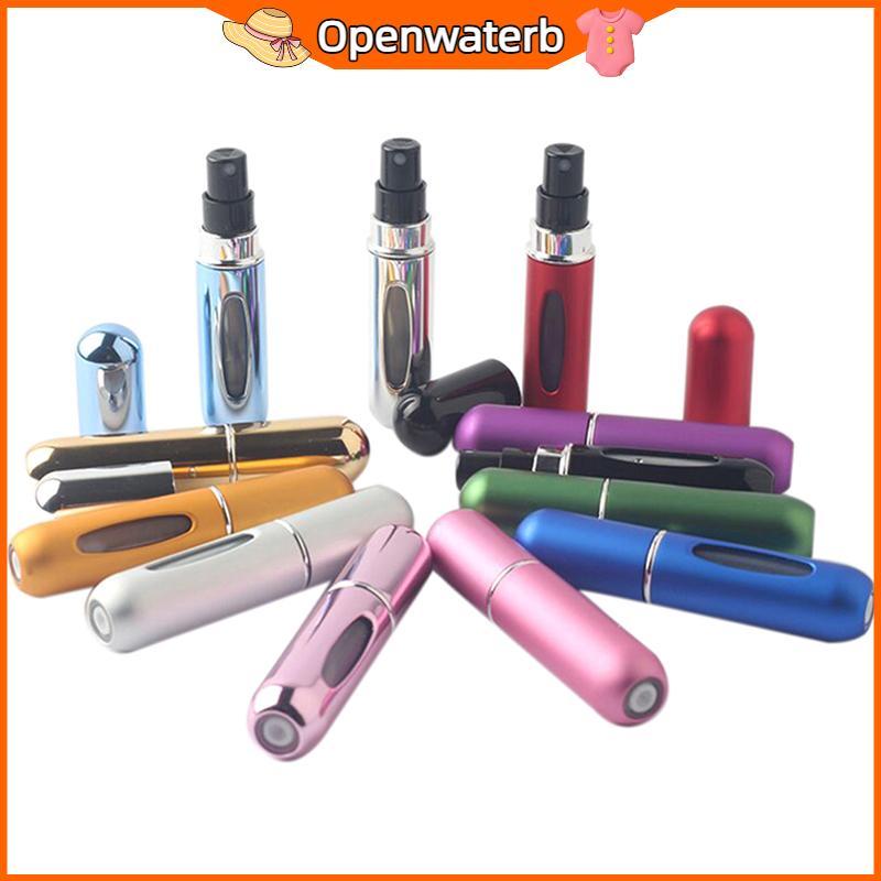 [KAN] 5Ml Travel Portable Refillable Perfume Atomizer Bottle Scent Pump Case
 FXH