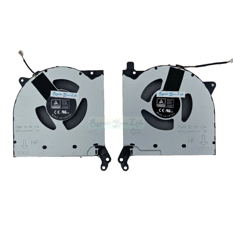พัดลมระบายความร้อนแล็ปท็อปสําหรับ Lenovo Legion 5-17ACH6 17ITH6 82K0 82JN PC Cooler หม้อน้ํา 5H40S20