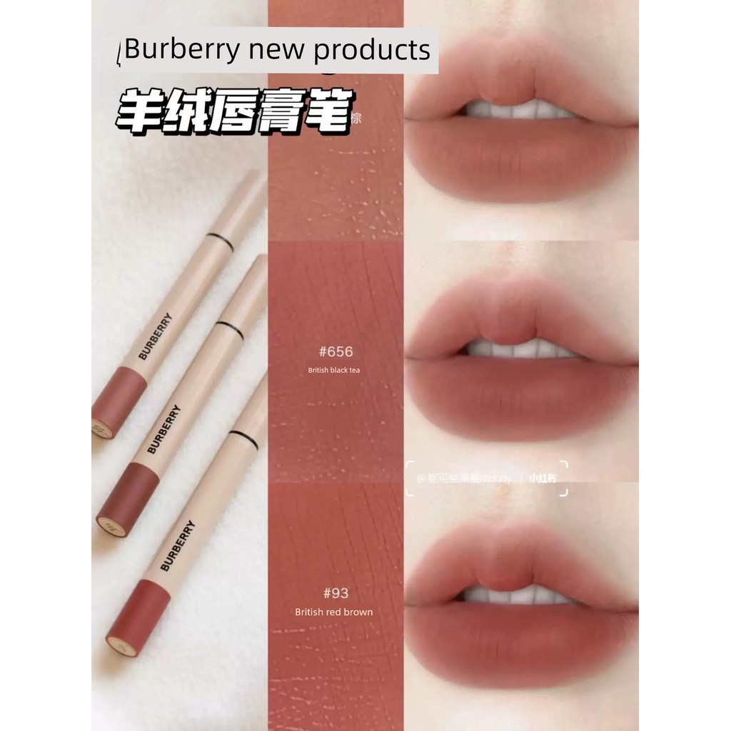 ลิป ลิปแมท BURBERRY BURBERRY Cashmere Lipstick Pen BURBERRY Lipstick Test Color 652 6546 93 610 Matt