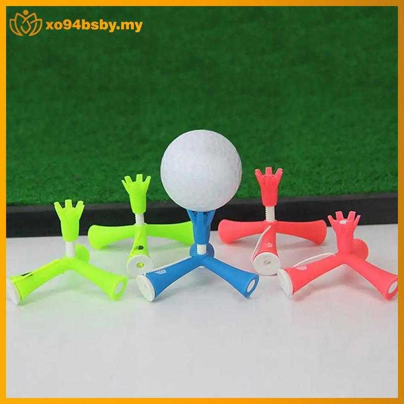 Xo94bsby สามเหลี่ยม Golf Tee ปฏิบัติปรับ Golf Tee Golf ขาตั้งกล้อง Tee สําหรับ Practicing Golf Tee ป
