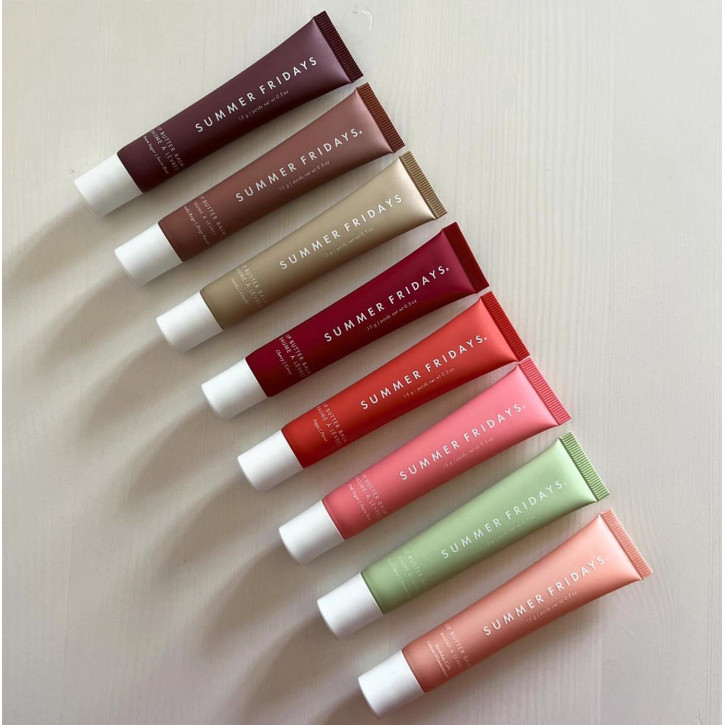 ขายร้อนฤดูร้อน Fridays ฤดูร้อน Fridays ลิปสติก lip Moisturizing lip Oil ลิปบาล์มสี lip butterbalm