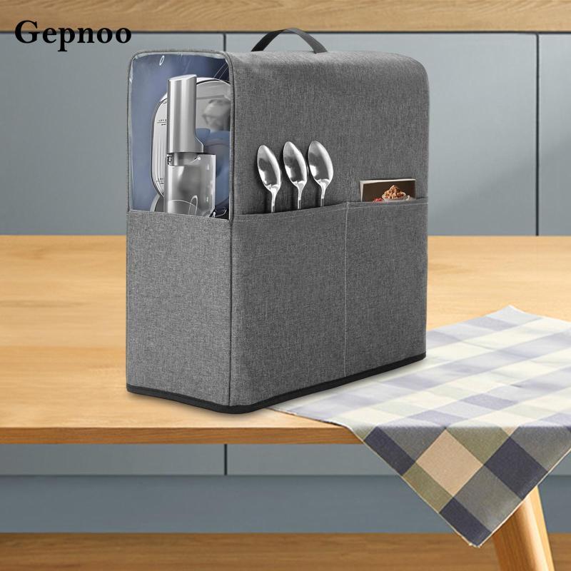 [Gepnoo] Slushie Machine ฝาครอบป้องกันพับได้กันฝุ่นกันน้ํา Organizer สําหรับ FS301C FS301 FS299 อุปก